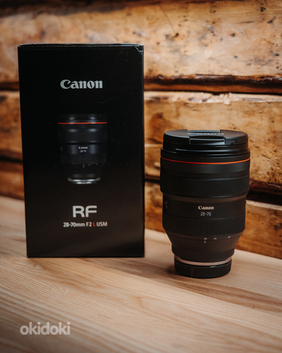 Canon RF 28-70 F2L + UV ja VND filtrid (foto #1)