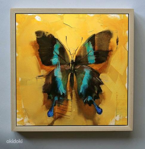Õlimaal "Liblikas" - 40x40 cm