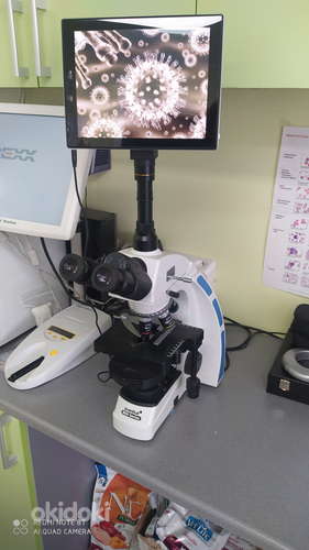 Продам микроскоп тринокулярный, Levenhuk MED D45T LCD Digita (фото #2)