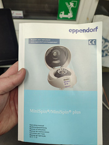 Tsentrifuug Eppendorf MiniSpin Plus (4 foto / 4)