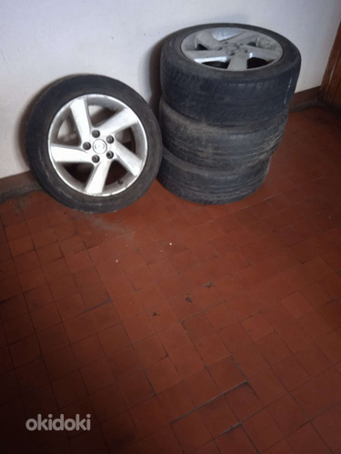 Alumiiniumvaluveljed koos rehvidega R16x5 Mazda 626-le