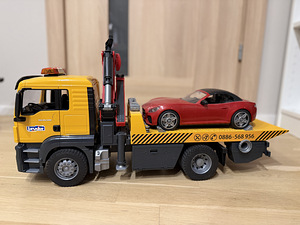 BRUDER MAN TGS pukseerimisauto (evakuator) 1:16 (2 foto / 8)