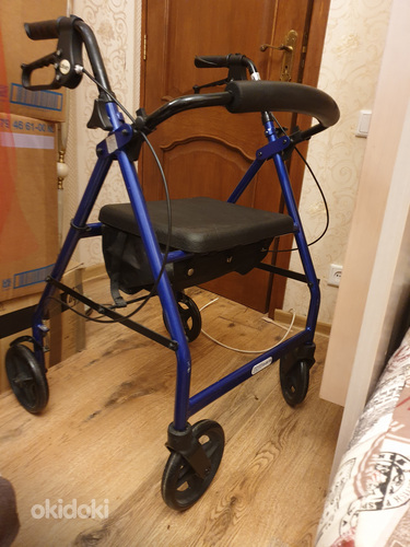 Инвалидная коляска тележка для передвижения новая (фото #3)