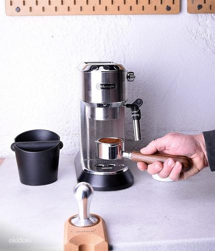 Espressomasina tarvikud tamper käpp nõel filtrid knockbox (foto #6)