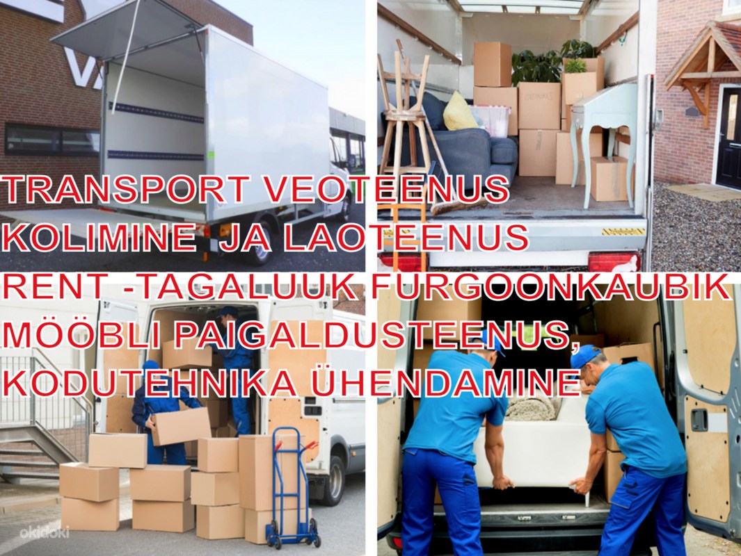 Транспорт, переезд, Грузоперевозки вывоз мусора - Tallinn, Грузоперевозки – okidoki