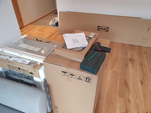 IKEA transport montaaz kokkupanek köögimööbli paigaldus (4 foto / 10)