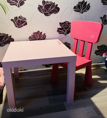 Ikea laud ja tool (foto #1)
