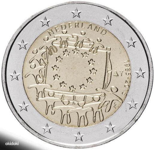 2 euro Niderlands 2015 UNC (foto #1)