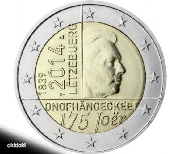 2 евро Люксембург 2014 UNC (фото #1)