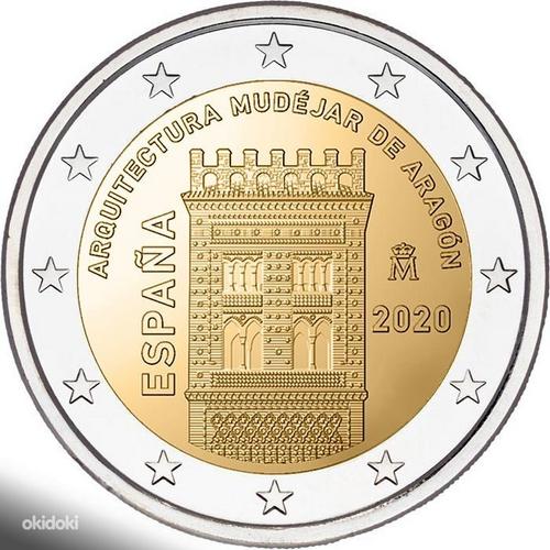 2 евро Испания 2020 UNC (фото #1)