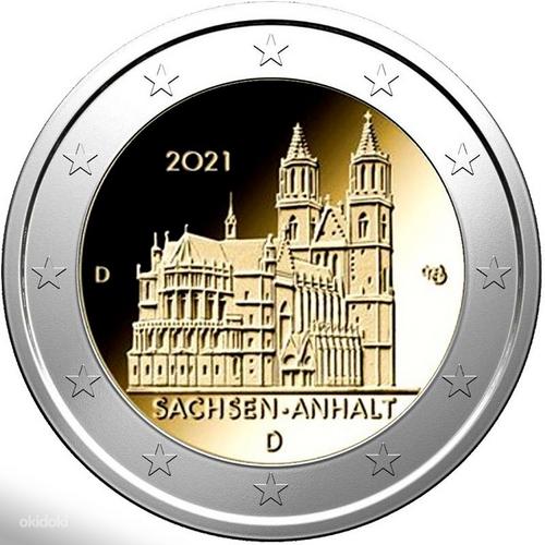 2 eurot Saksamaa 2021 UNC (foto #1)