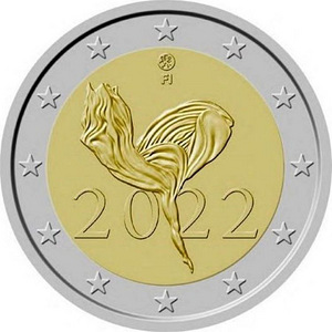 2 евро Словения 2022 UNC (2 фото из 2)