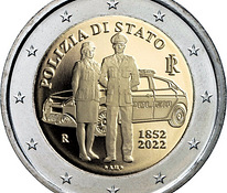 2 eurot Itaalia 2022 UNC