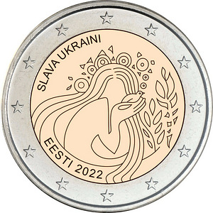 2 eurot Eesti 2022 UNC