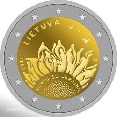 2 eurot Leedu+Soome 2023 UNC (foto #1)