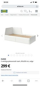 IKEA Flekke päevavoodi /lahtikäev voodi (1 foto / 1)
