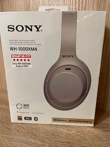 Sony WH-1000XM4 Black/Platinum Silver uued!