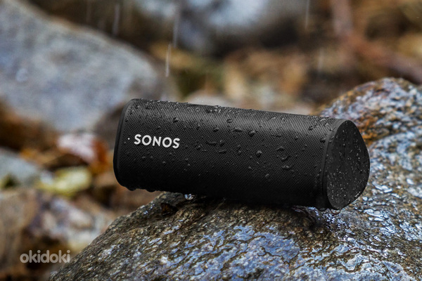 Интеллектуальная колонка Sonos Roam с Bluetooth/Wi-Fi, чёрна (фото #7)