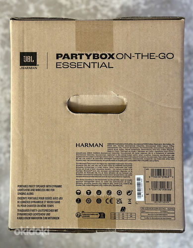 JBL Partybox On-The-Go Essential, новый! (фото #8)