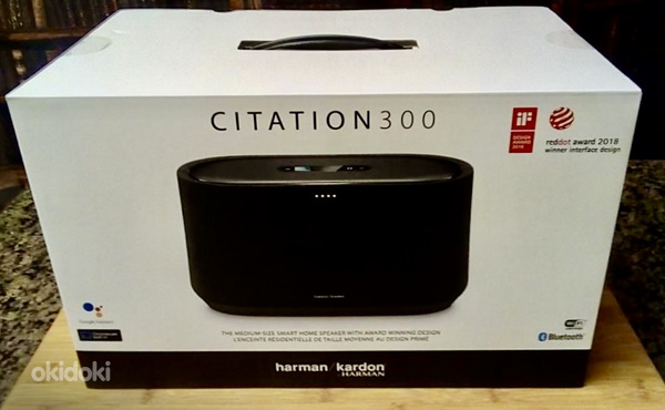 Harman Kardon Citation 300 Wireless Home Speaker black/gray. (foto #1)