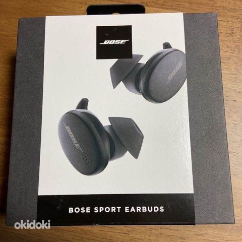 Bose Bluetooth spordiklapid Sport Earbuds, must. Uued (foto #1)