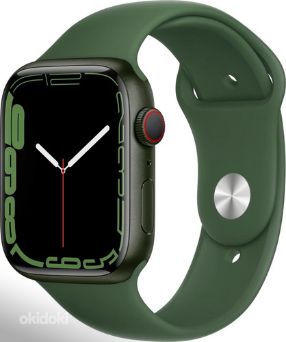 Apple Watch Series 7 45mm LTE Alu Green/ Product Red uus! (foto #7)