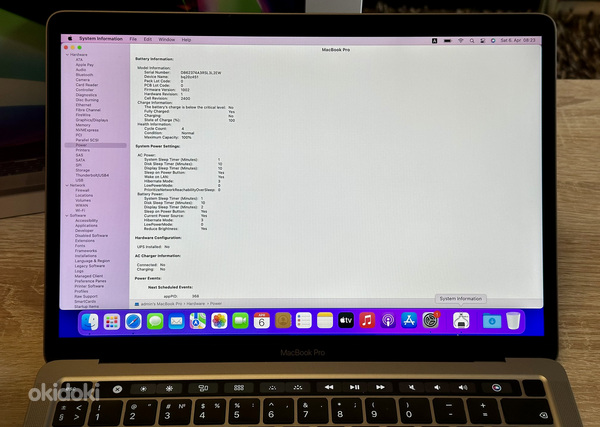 Apple Macbook Pro 13 M2 8/256GB nagu uus!Garantii kuni 10.25 (foto #5)
