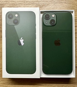 Apple iPhone 13 Green 128GB 100% аккумулятор, гарантия до 01