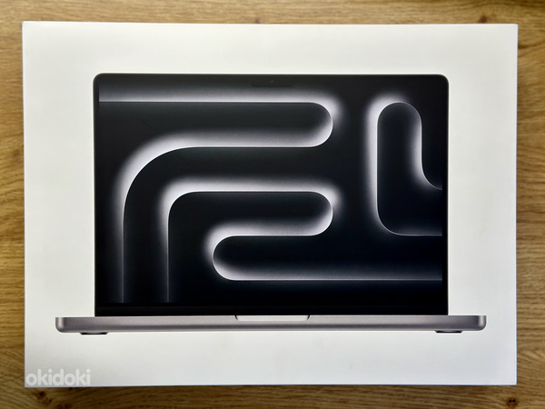 Apple MacBook Pro 14 (2023) M3 8C/10C, 8/512GB SWE серый. Но (фото #1)