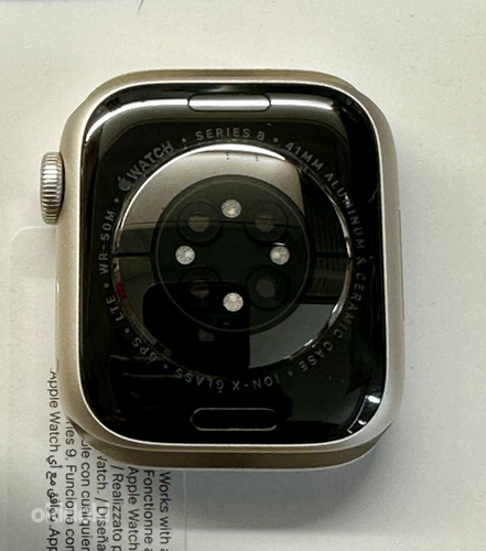 Apple Watch Series 8 41mm Starlight GPS+LTE aku 100% (foto #3)