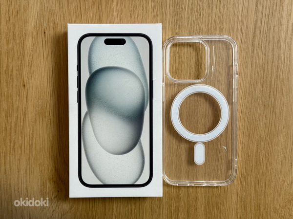 UUS! Apple iPhone 15 128gb must. Aktiveerimata