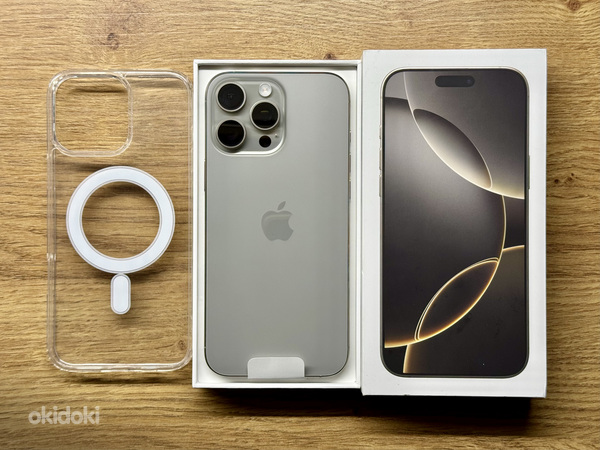 Apple iPhone 16 Pro Max 256GB Natural Titanium, новый - Tallinn