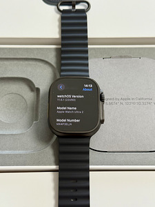 Apple Watch Ultra 2 49mm Черный Ti OceanBand (5 фото из 5)