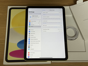 Apple iPad 11” A16 2025 Yellow 128GB WiFi h korras, aku 100% (8 foto / 9)