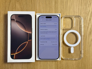 Apple iPhone 16 Pro Desert Ti 128GB uueväärne. Aku 100% (7 foto / 9)