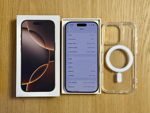 Apple iPhone 16 Pro Desert Ti 128GB uueväärne. Aku 100% (8 foto / 9)