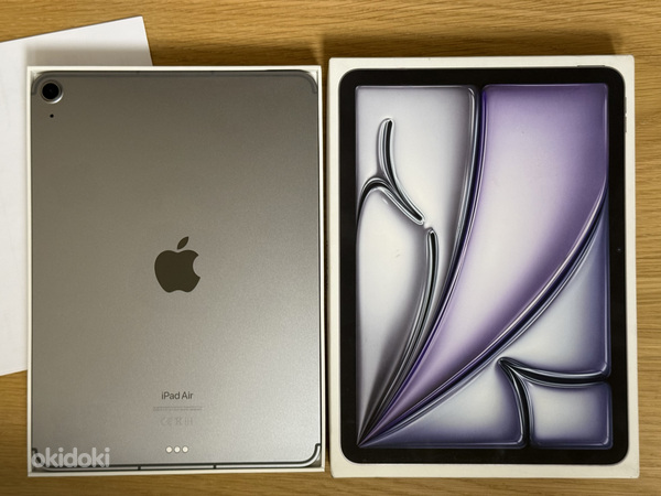 Apple iPad Air 11 M2 512GB WiFi+Cel Gray. Garantii 08.2027