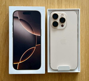 Apple iPhone 16 Pro Desert Ti 128GB v hea korras Garantii (1 foto / 8)