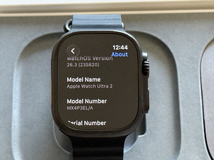Apple Watch Ultra 2 49mm Black Ti uueväärne! Garanti 09.2027 (6 foto / 9)