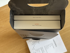 Apple Watch Ultra 2 49mm Black Ti uueväärne! Garanti 09.2027 (9 foto / 9)