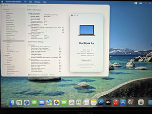 Apple Macbook Air 13 M1 8/256GB SpG ENG/RUS Аккумулятор 93% (9 фото из 9)
