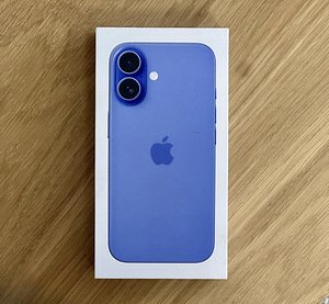 Apple iPhone 16 Ultramarine 128GB uus, garantii kuni 04.2027 (1 foto / 3)
