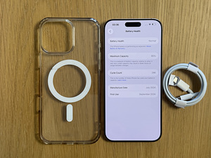 Apple iPhone 16 Pro Max Desert Ti 256GB uueväärne! Aku 95% (7 foto / 8)