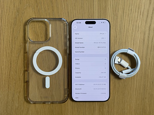 Apple iPhone 16 Pro Max Desert Ti 256GB uueväärne! Aku 95% (8 foto / 8)