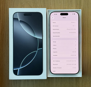 Apple iPhone 16 Pro Max White Ti 256GB uueväärne! Garantii (8 foto / 9)