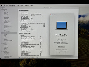 Apple Macbook Pro 13 M2 8/256GB Silver SWE uueväärne Aku 89% (6 foto / 8)