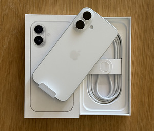 Apple iPhone 16 White 128GB uus, aktiveerimata. Garantii (2 foto / 4)