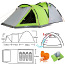 Палатка Traper 4-х местная, зеленый/серый (фото #2)