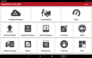 Diagnostikaseade Launch X-431 Euro Pro 5 (7 foto / 10)