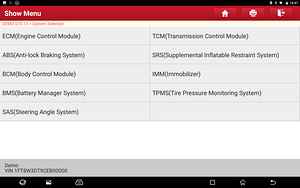 TOP klassi diagnostikaseadmed LAUNCH X-431 Euro TAB II (9 foto / 10)